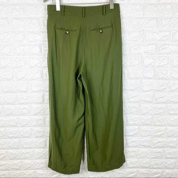 Madewell Drapey Pleated Wide-Leg Pants - Picture 5 of 7
